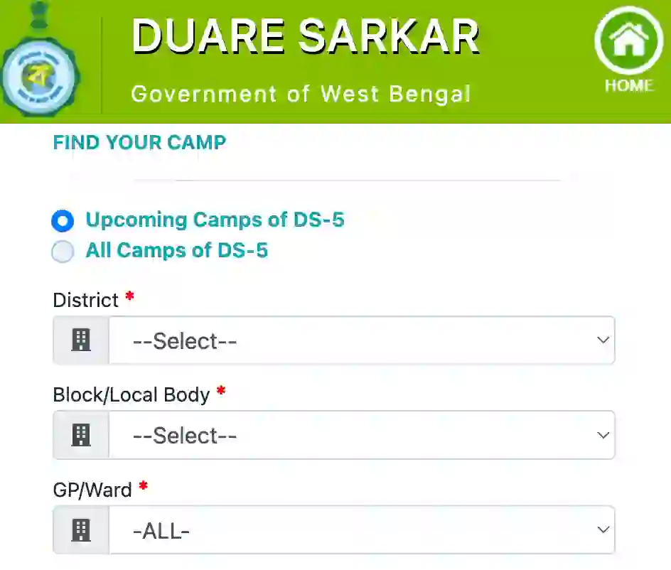 find your came district, block, and ward