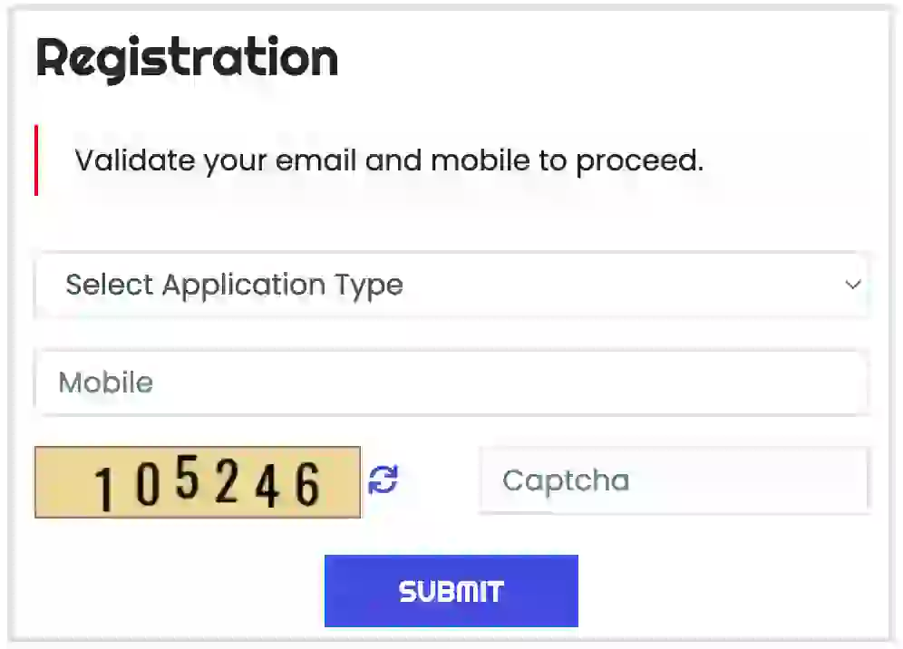 New regisration for CSC VLE