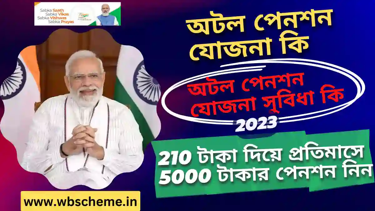 প্রধানমন্ত্রী অটল পেনশন যোজনা {2023} সুবিধা | Atal Pension Yojana Benifit