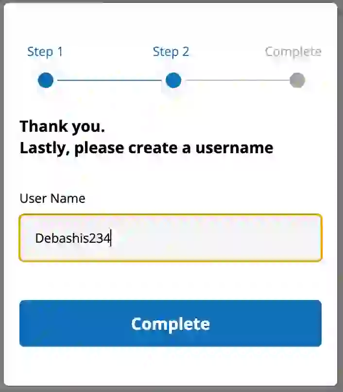 Ysense Account User name Setup 2023